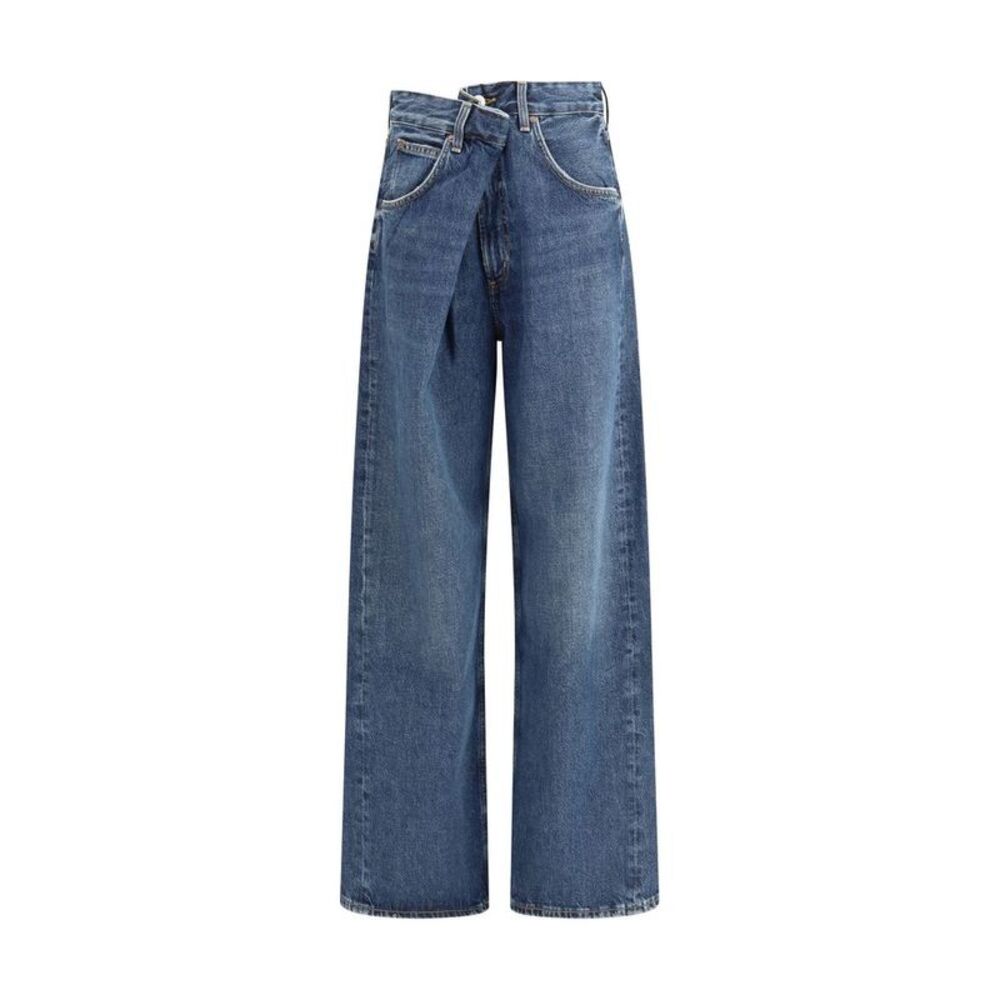 Agolde Blue Cotton Jeans Women's Denim